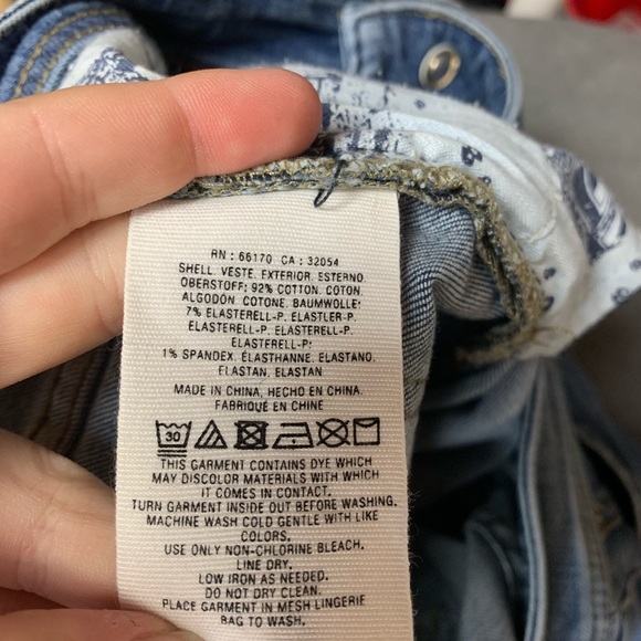 ANTHROPOLOGIE embellished slim straight ankle jean - Picture 6 of 8